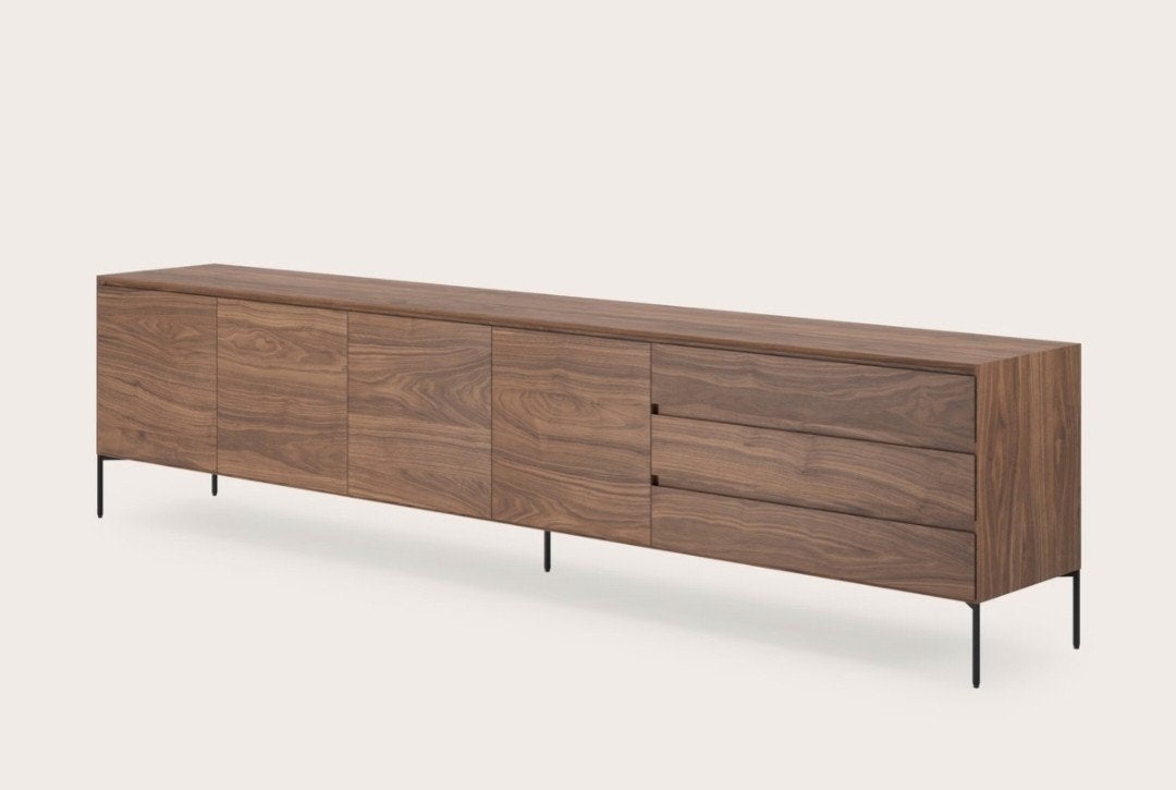 Dressoir walnoot 290cm, Ophalen