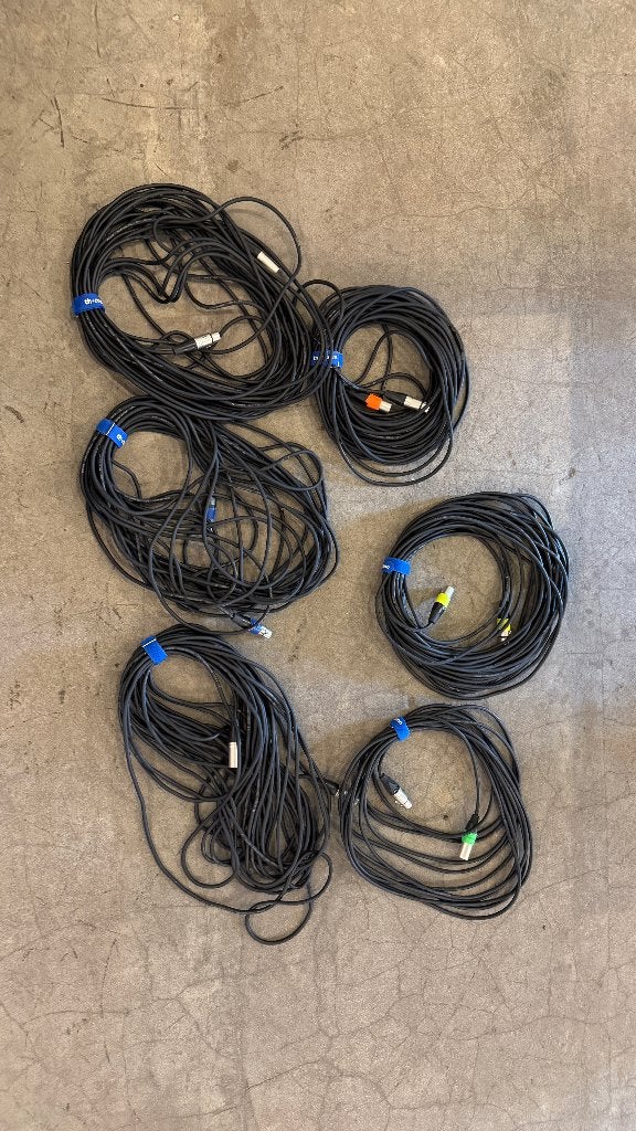 XLR kabels (5x 20m 1x 10m), TV, Hi-fi & Vidéo, Câbles audio & Câbles de télévision, Enlèvement ou Envoi, Comme neuf, 10 mètres ou plus