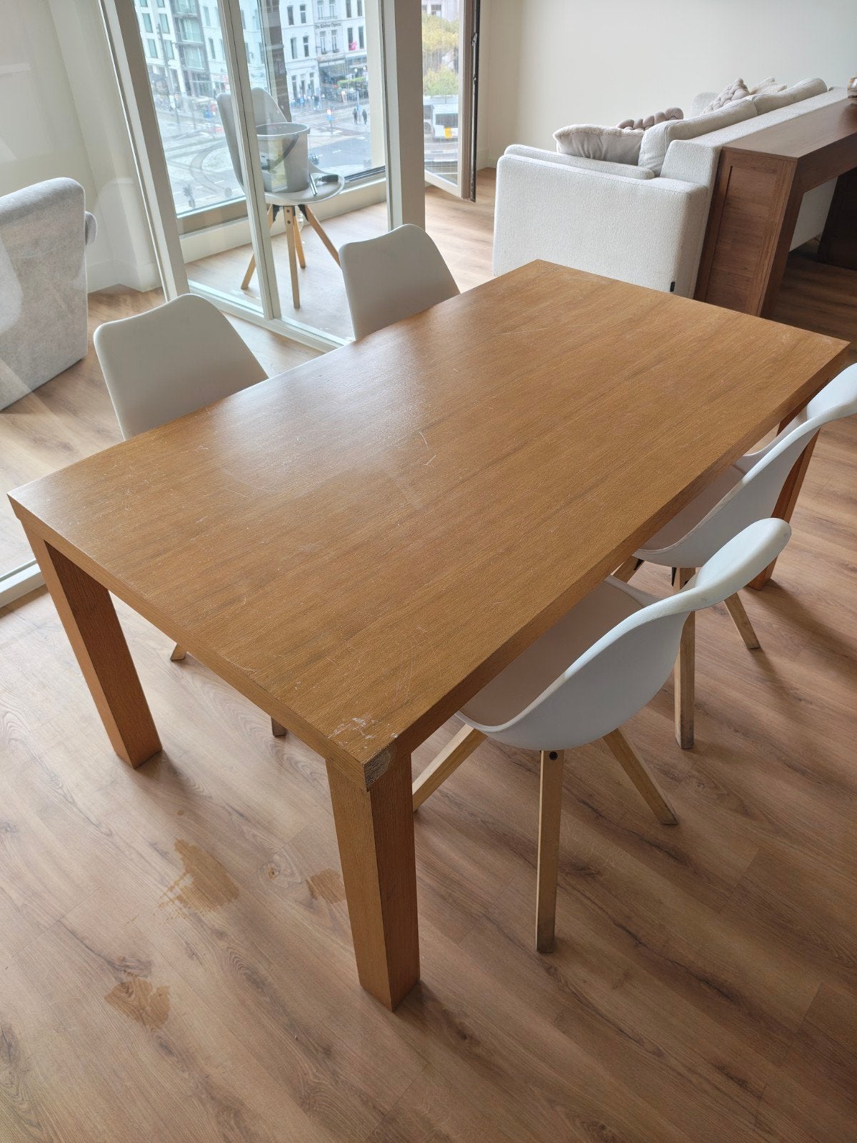 Gratis Tafel 160x90, Enlèvement, 150 à 200 cm, 50 à 100 cm