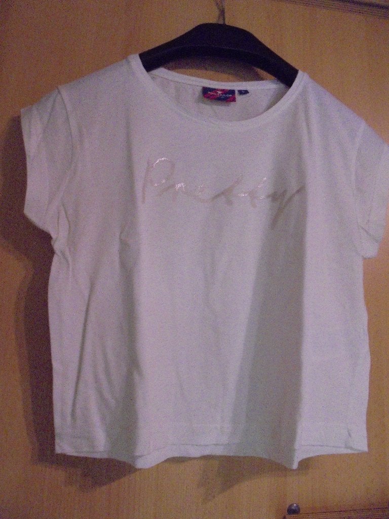 t-shirt Tom Tailer L, Wit, Maat 42/44 (L), Ophalen of Verzenden, Korte mouw