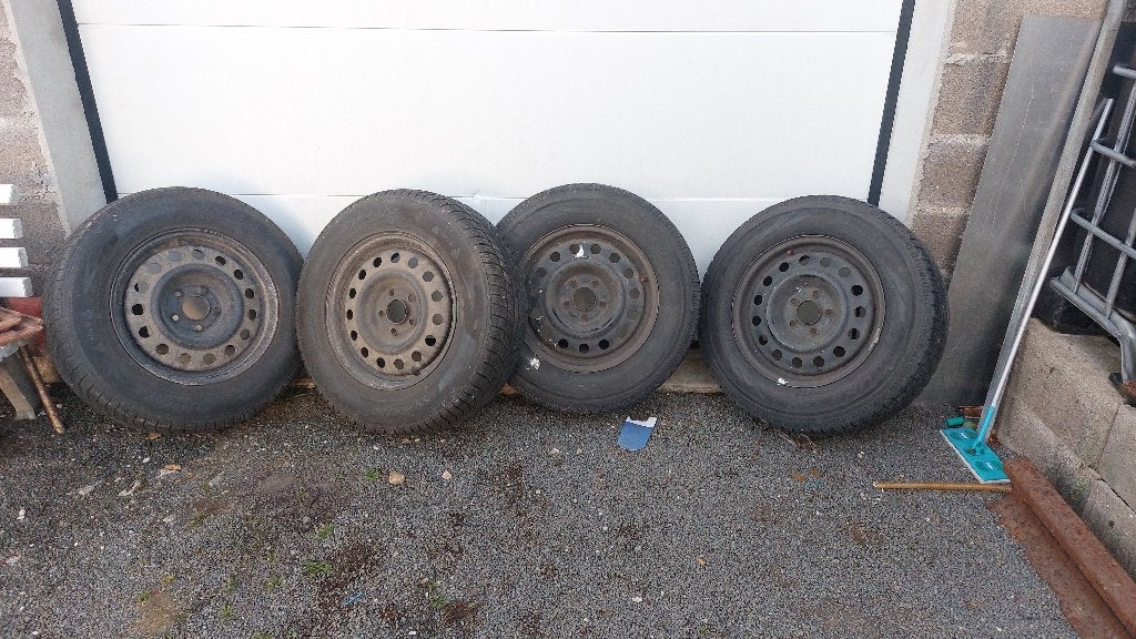 kit hiver KIA sportage jantes tole, Ophalen, Gebruikt, Kia