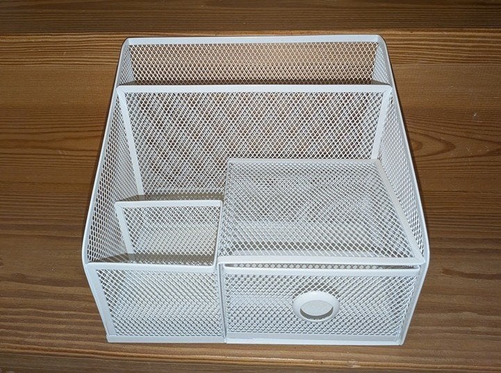 maison - Ikea DRÖNJÖNS - organiseur bureau blanc, Ophalen, Zo goed als nieuw