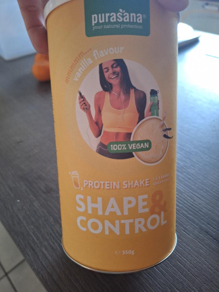 Purasana shape en control vanille, Sport en Fitness, Ophalen of Verzenden, Nieuw