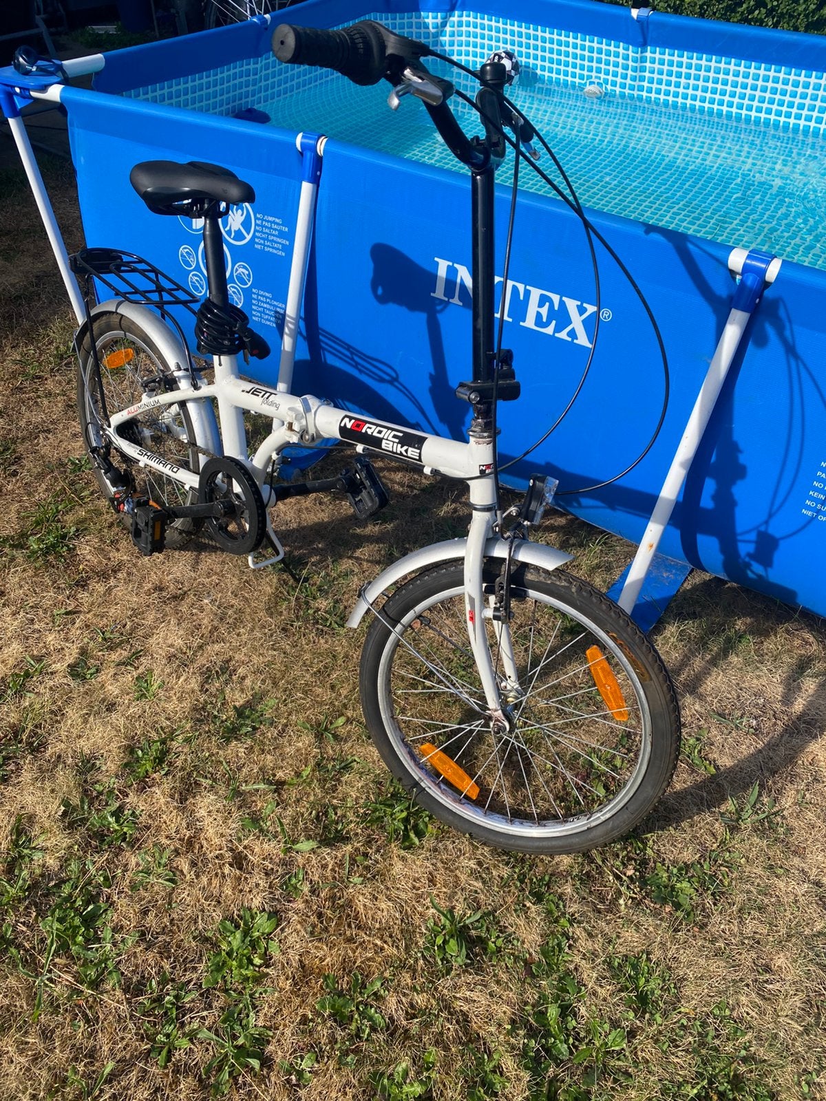 Perfect staat, Fietsen en Brommers, Fietsen | Vouwfietsen, 20 inch of meer, Velgrem, Versnellingen, Zo goed als nieuw