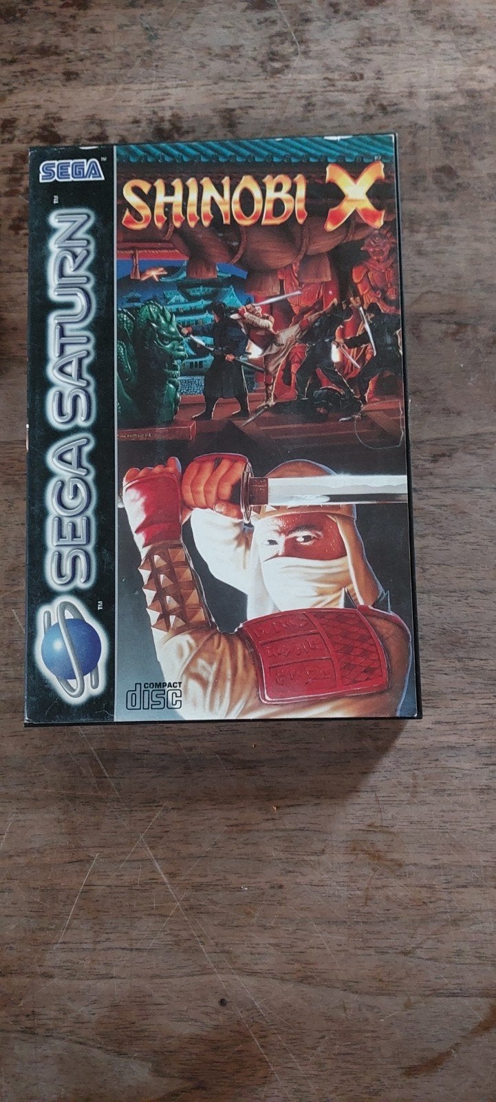 Sega Saturn Shinobi X, Games en Spelcomputers, Ophalen of Verzenden, Saturn of Dreamcast
