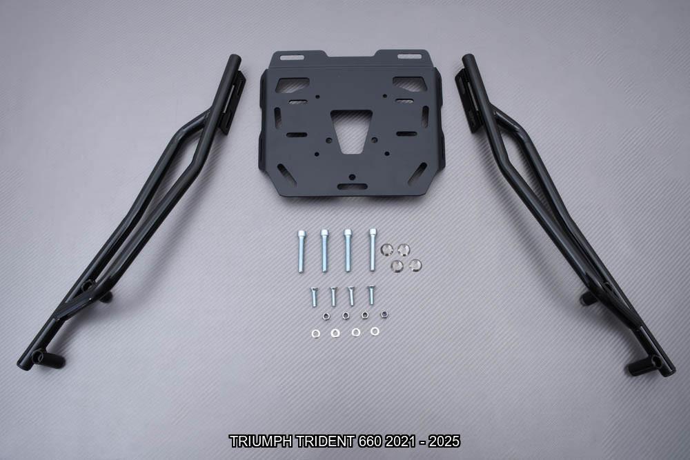 Support Top Case Porte Bagage TRIUMPH TRIDENT 660 2021 2025, Motos, Accessoires | Autre, Neuf, Enlèvement ou Envoi