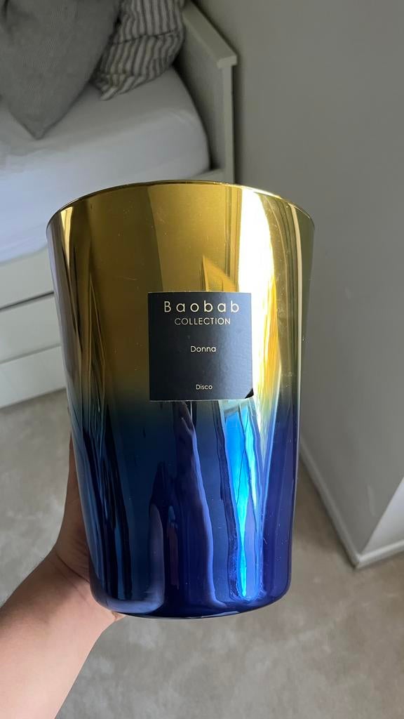 Vases baobab, Ophalen, Gebruikt, Blauw, Glas