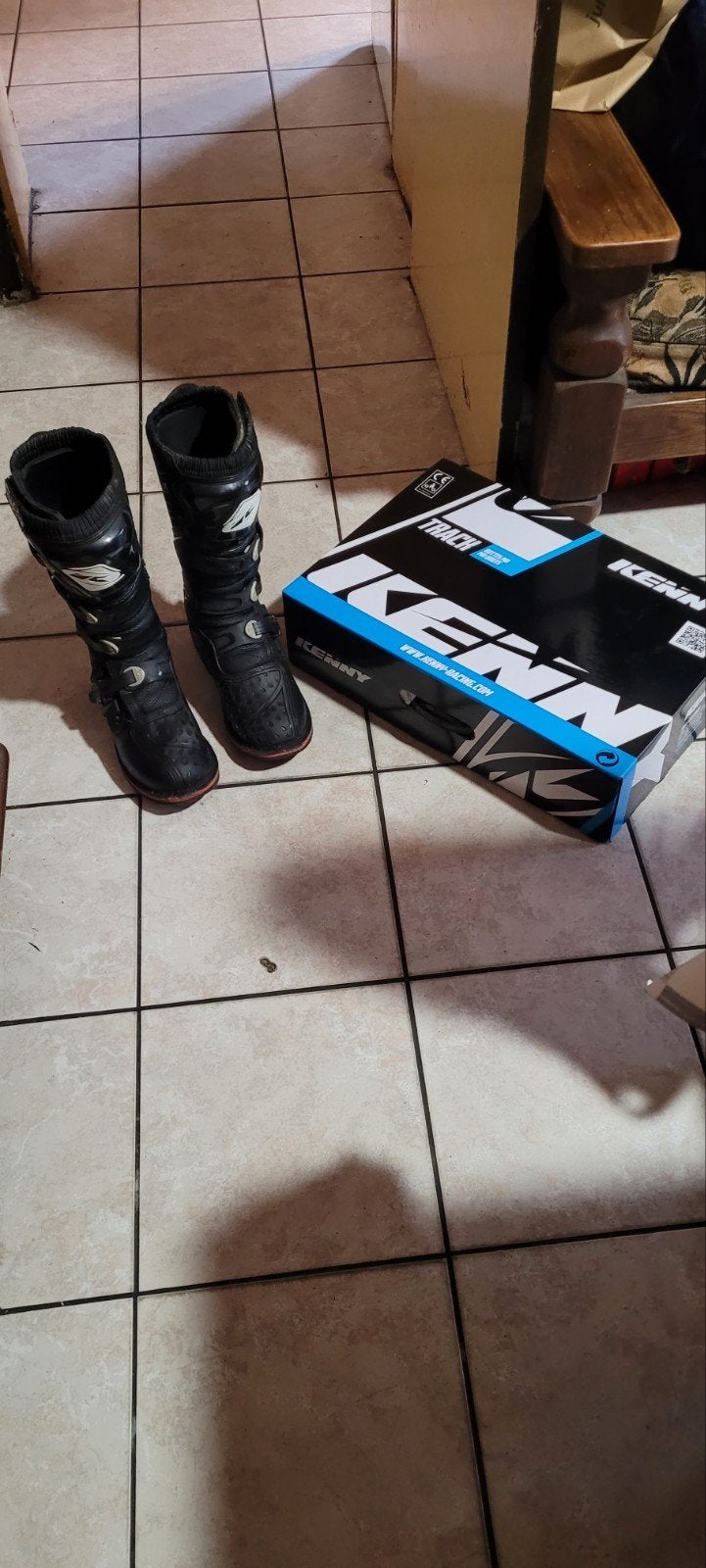 botte de moto cross Kenny Racing Track, Seconde main, Bottes, Enlèvement ou Envoi, Hommes
