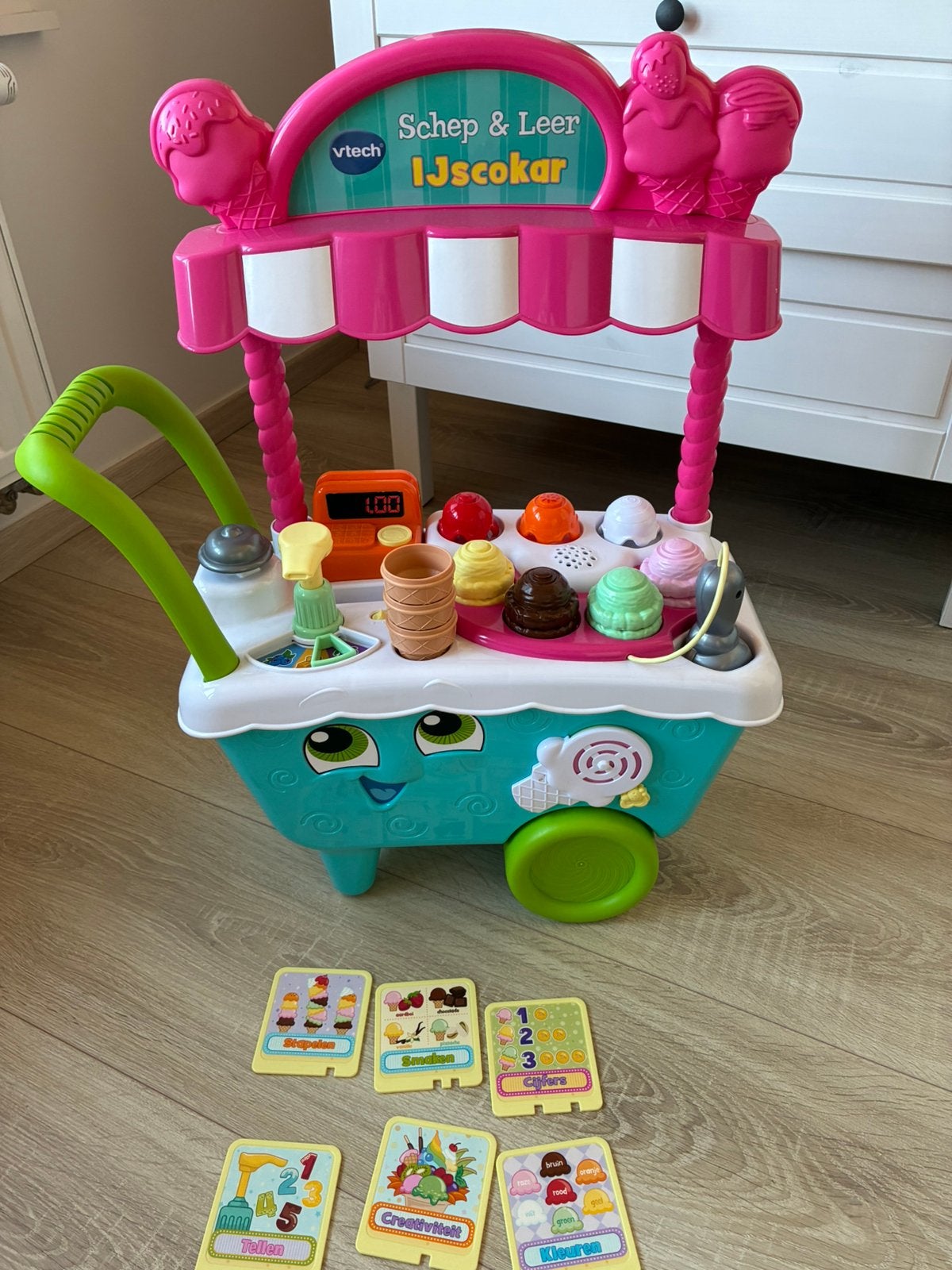 Vtech ijskar, Ophalen, Zo goed als nieuw, 2 tot 4 jaar
