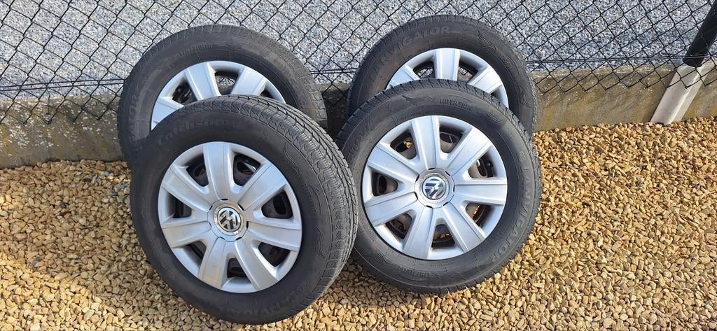 Winterbanden 175/70/14 op stalen velg zo goed als nieuw!!!, Neuf, 14 pouces, Pneus hiver, 175 mm