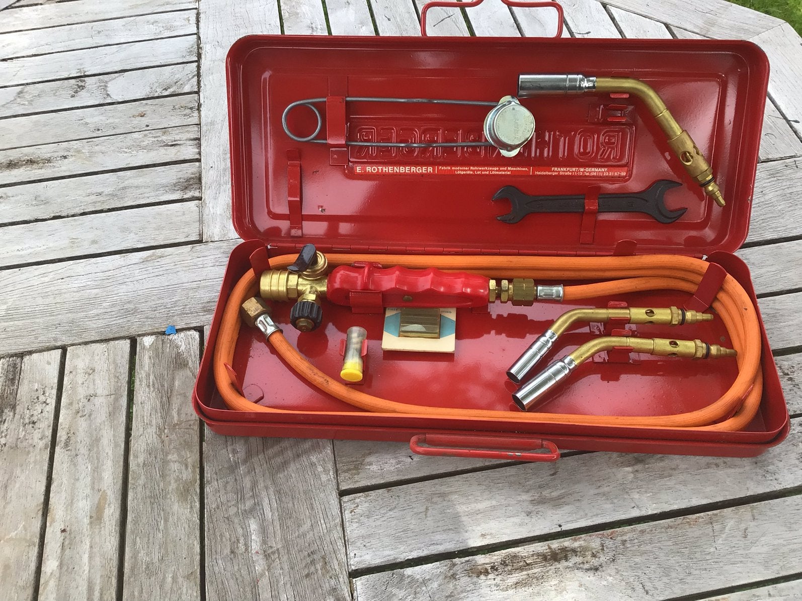 Gasbrander Rothenberger nieuw, Doe-het-zelf en Bouw, Ophalen, Nieuw