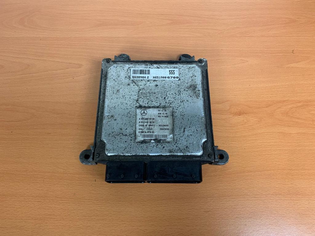 ECU computer mercedes sprinter diesel 2009-2015 A6519000700, Utilisé, -, -, Enlèvement ou Envoi