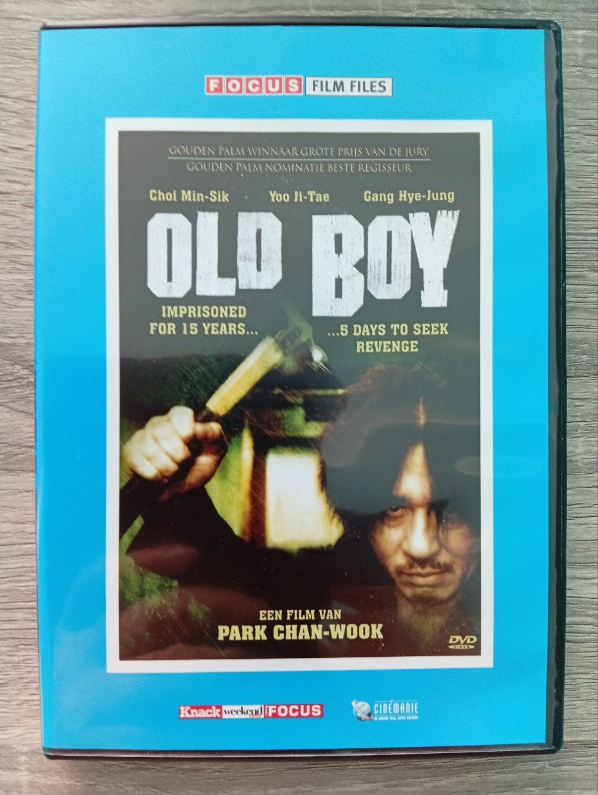 old boy thriller dvd park chan wook, Cd's en Dvd's, Thriller, Vanaf 16 jaar, Ophalen of Verzenden, Zo goed als nieuw
