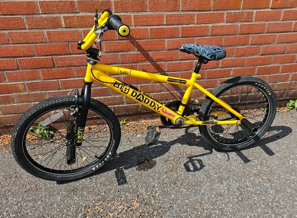 BMX fiets Big Daddy, Fietsen en Brommers, Ophalen, Staal, Velgrem, Stuur 360° draaibaar