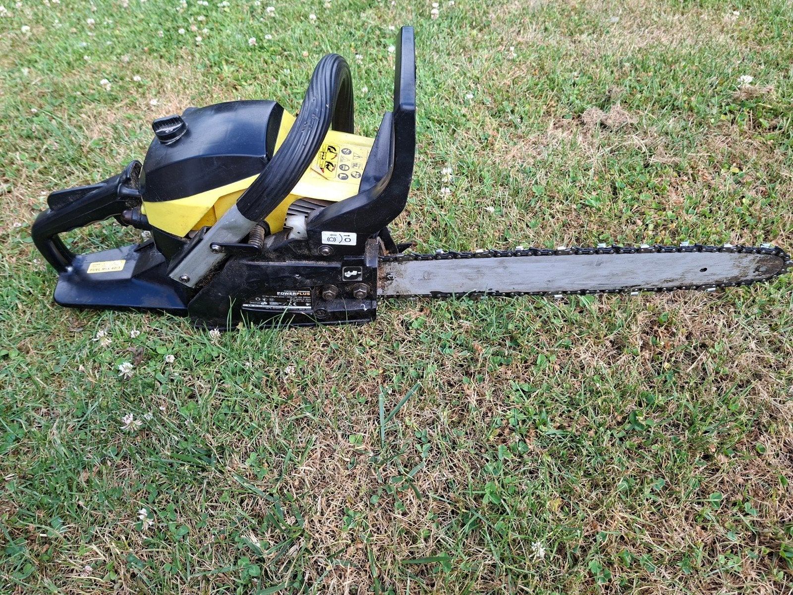 tronçonneuse powerplus, Bricolage & Construction, Outillage | Scies mécaniques, Tronçonneuse, 30 à 70 mm, Enlèvement, Utilisé