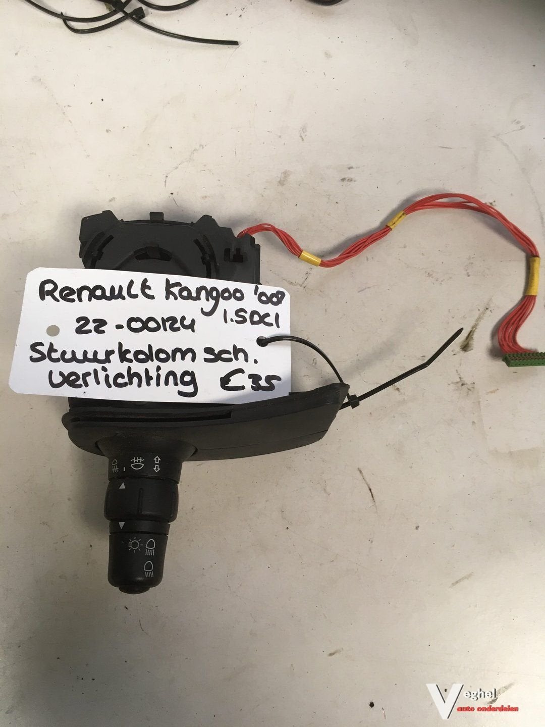 Renault Kangoo 2008 Stuurkolom combischakelaar richtingaanwi, Gebruikt, -, -, Ophalen of Verzenden