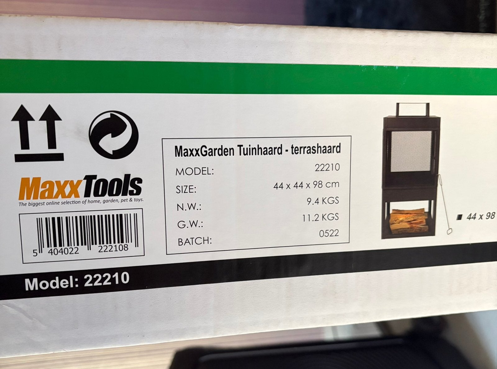 Maxxgarden terrashaard (Nieuw), Ophalen, Nieuw