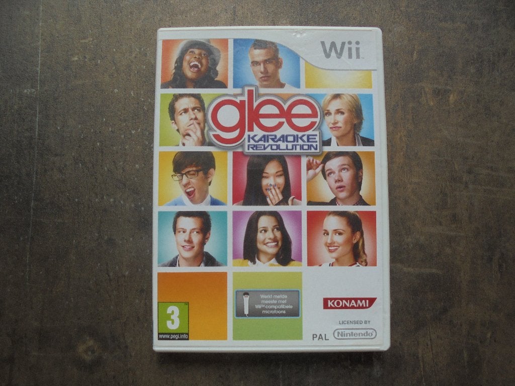 Karaoke Revolution Glee voor Wii (zie foto's), Consoles de jeu & Jeux vidéo, Enlèvement ou Envoi, 1 joueur, Musique, Utilisé