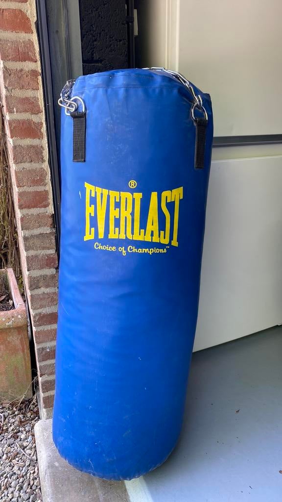 Sac boxe Everlast, Enlèvement, Utilisé, Sac de boxe