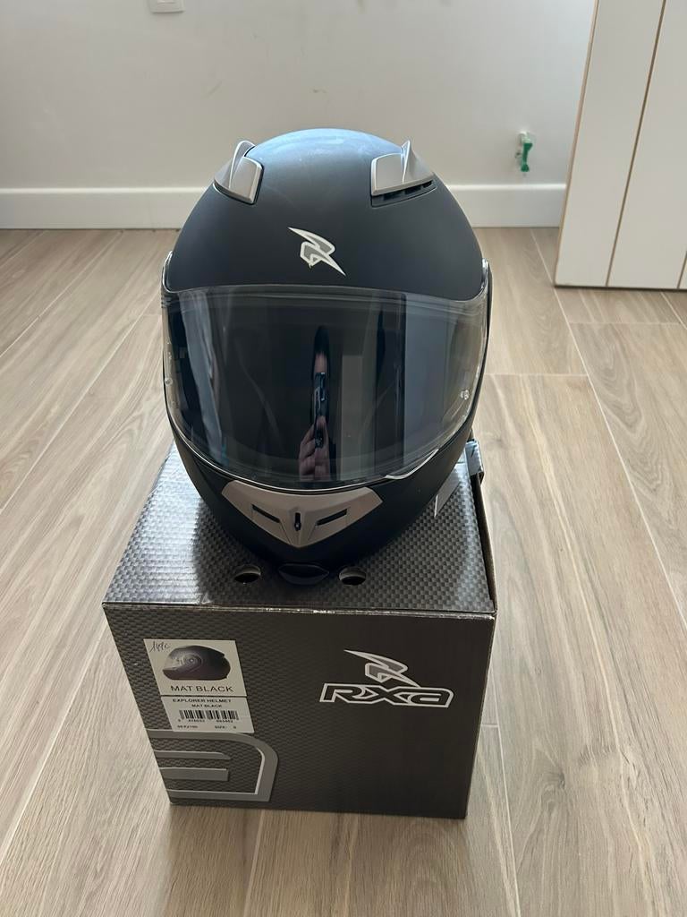 Motorhelm RXA. Mat zwart maat smal, Motoren, Nieuw zonder kaartje, Integraalhelm, S, Dames
