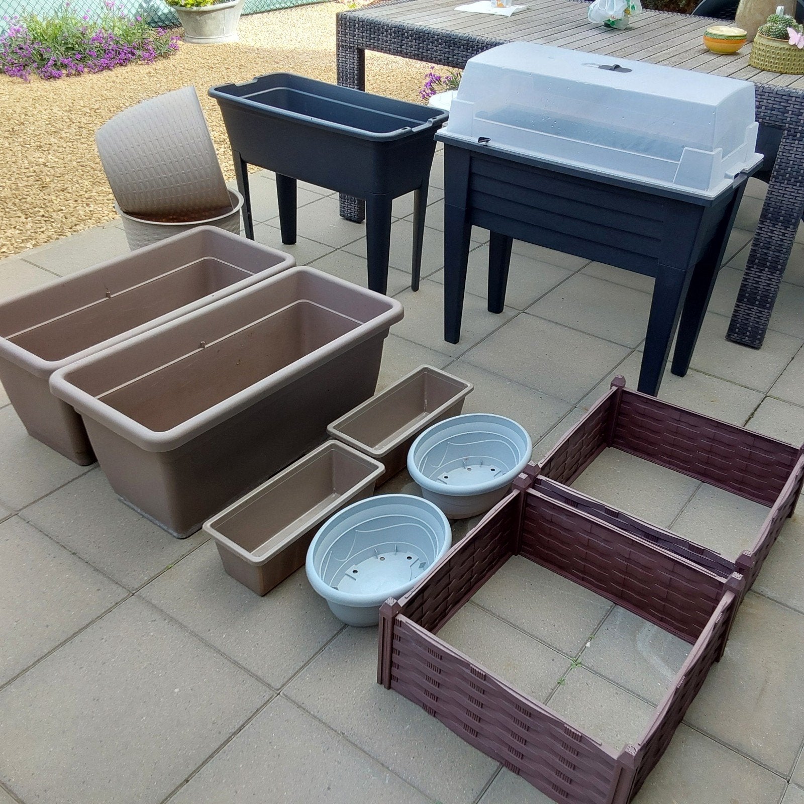Bloembakken, Tuin en Terras, Ophalen