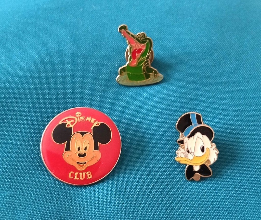 3 pin's Disney - Collection 1994, Collections, Enlèvement, Autres personnages