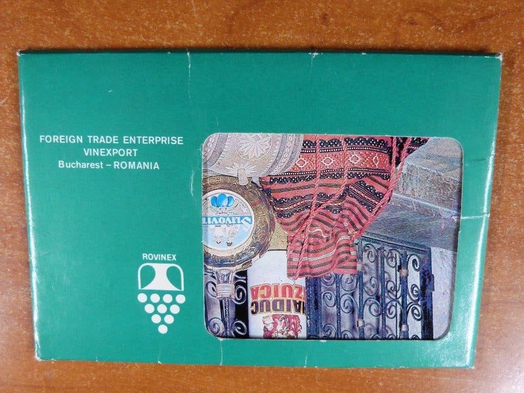 Postkaart wijn spirit CARNET Romania, Verzamelen, Verzenden, Zo goed als nieuw, Overige gebieden, Overige typen
