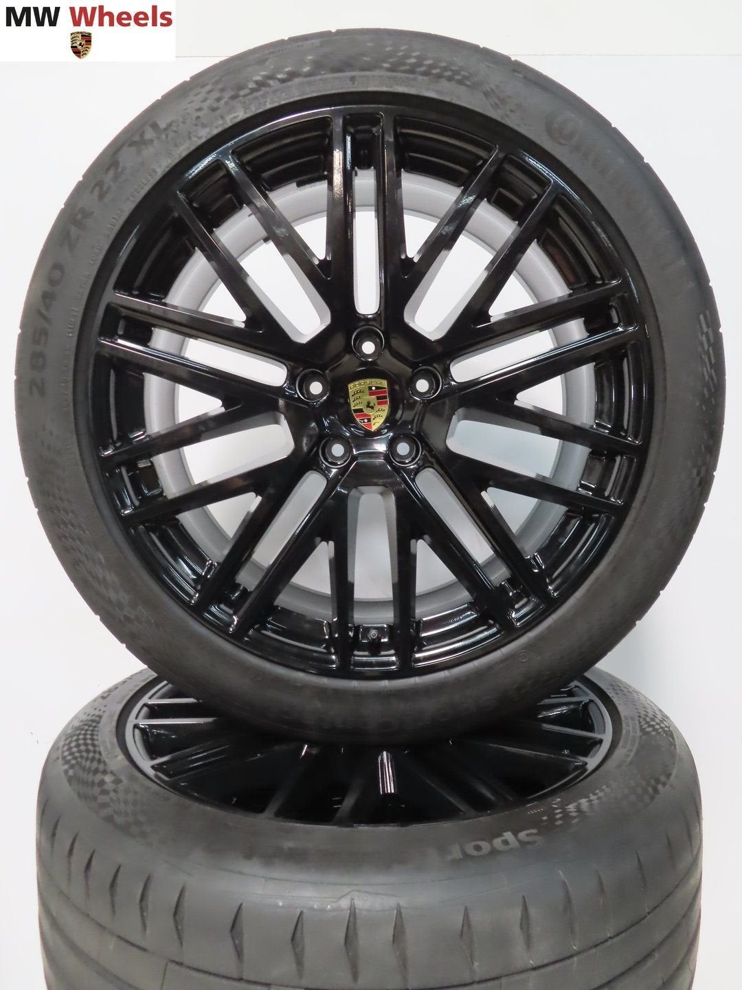 Porsche Cayenne Coupe Turbo V 22 inch velgen zomerbanden, Gebruikt, -, 285 mm, -