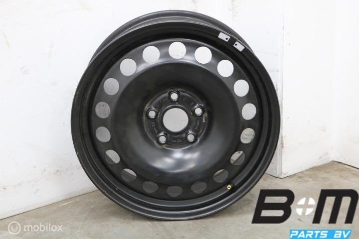 1 losse 17 inch stalen velg VW Tiguan 3 / Q3 5QF601027J, Auto-onderdelen, Banden en Velgen, Gebruikt, Velg(en)