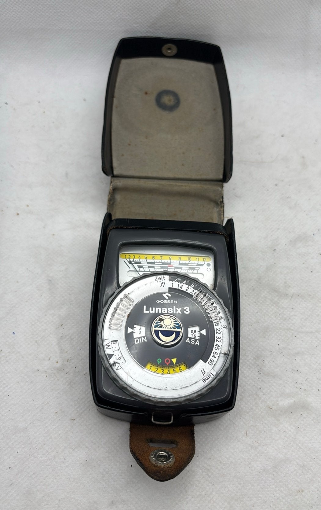 Gossen Lunasix 3 Light Meter Exposure Meter + Original Case, Audio, Tv en Foto, Professionele apparaten, Ophalen of Verzenden