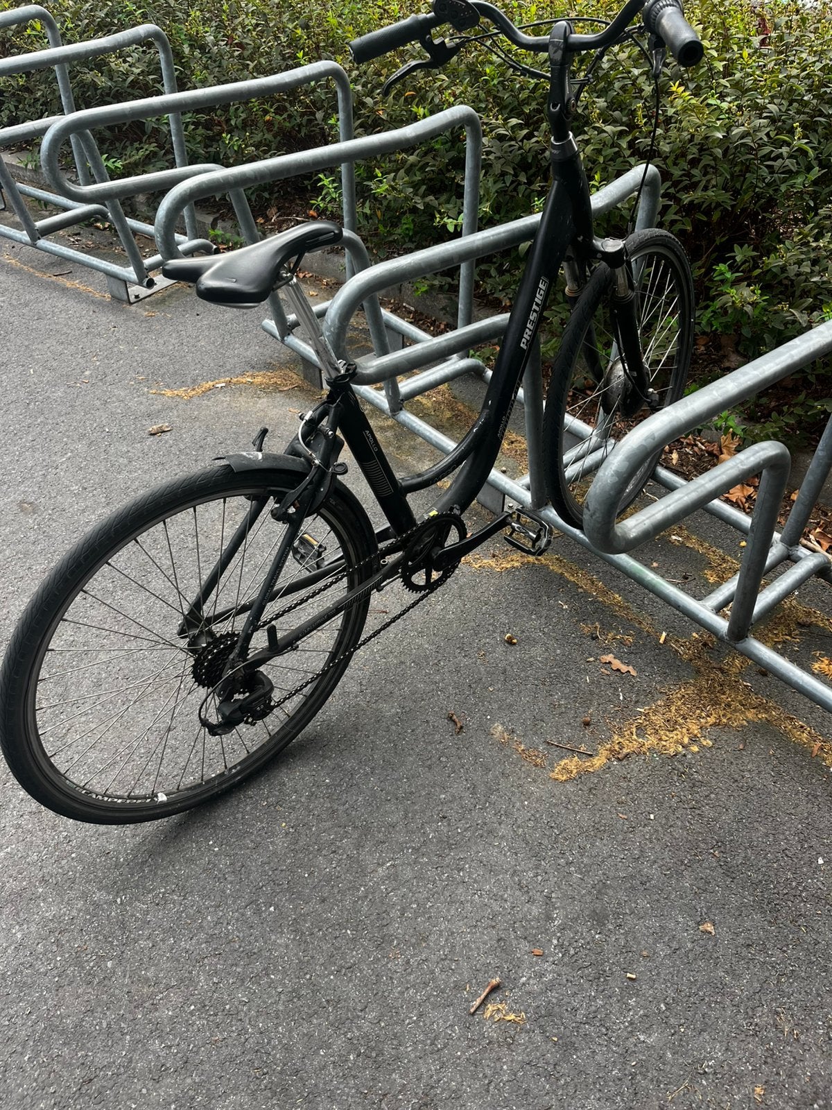 Stadsfiets, Ophalen, Gebruikt