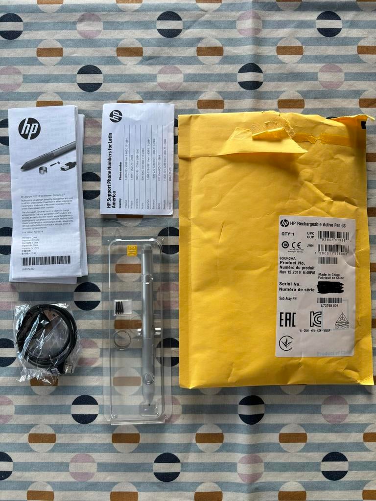 HP rechargeable active pen G3 - Nieuw, Ophalen, Nieuw
