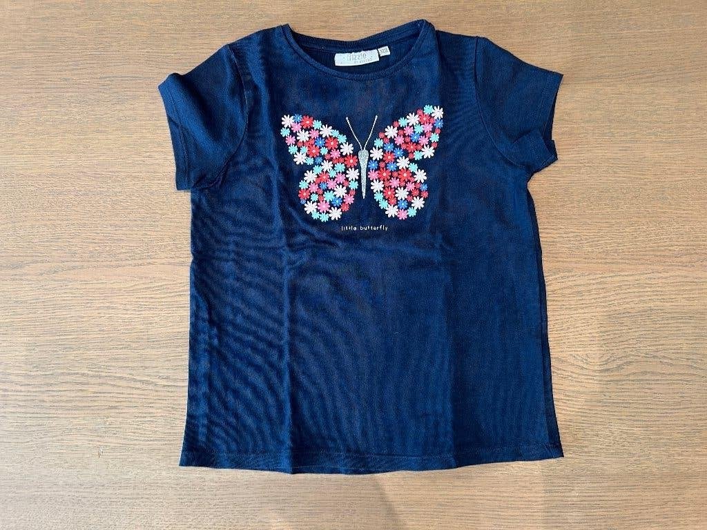 T-shirt meisje 122 - 7 jaar, Enfants & Bébés, Vêtements enfant | Taille 122, Enlèvement ou Envoi, Chemise ou À manches longues