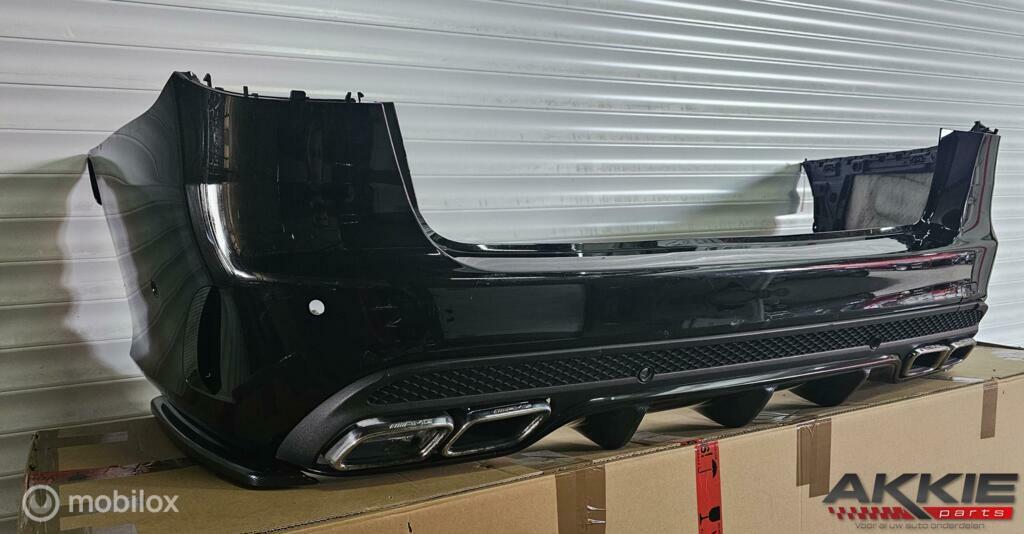 Mercedes C63 amg Bumper achter W205 S205 station, Auto-onderdelen, Gebruikt, Ophalen of Verzenden, Achter, Bumper