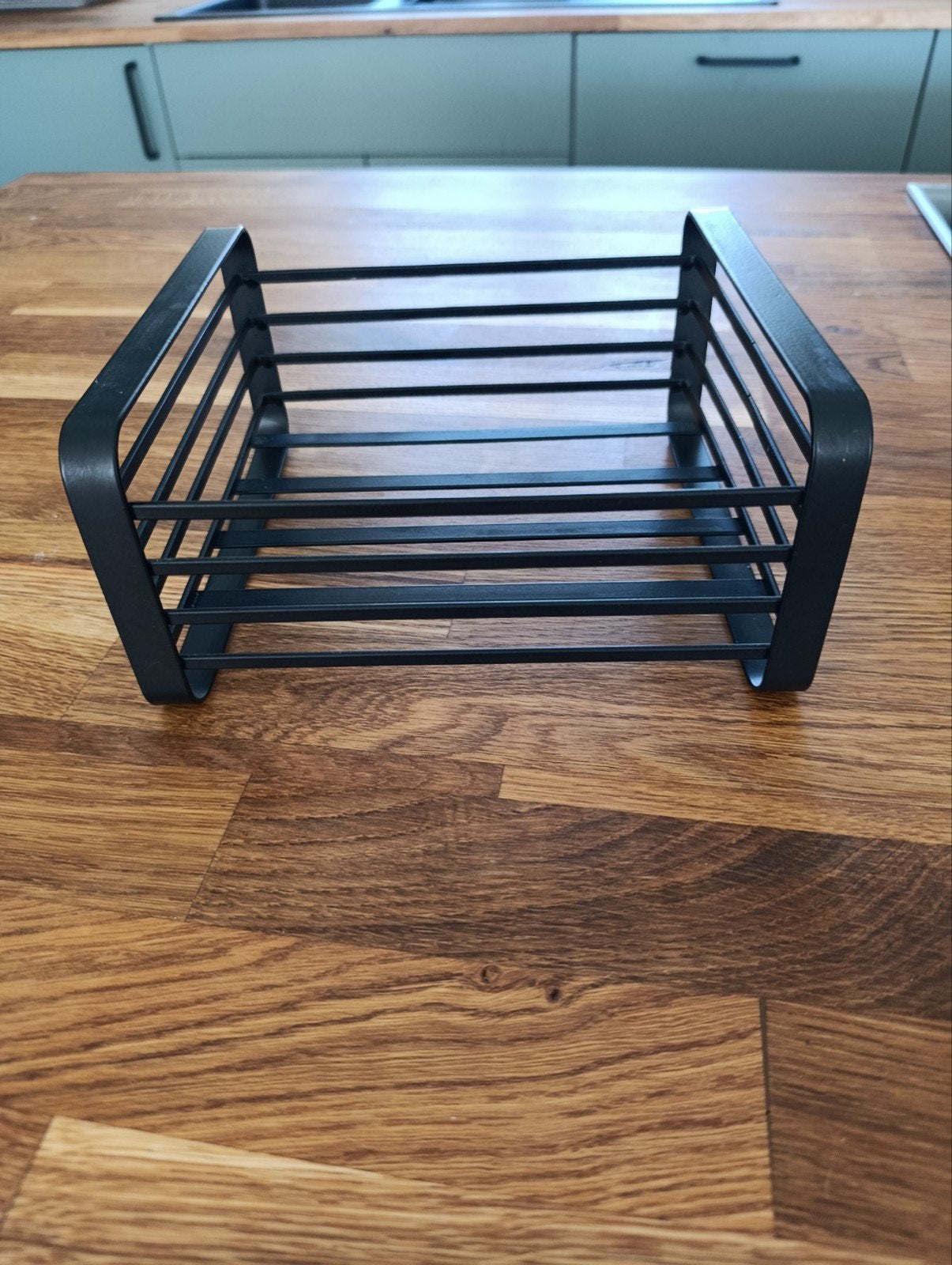 Porte serviette de table industriel, Comme neuf, Noir, Métal, Industriel
