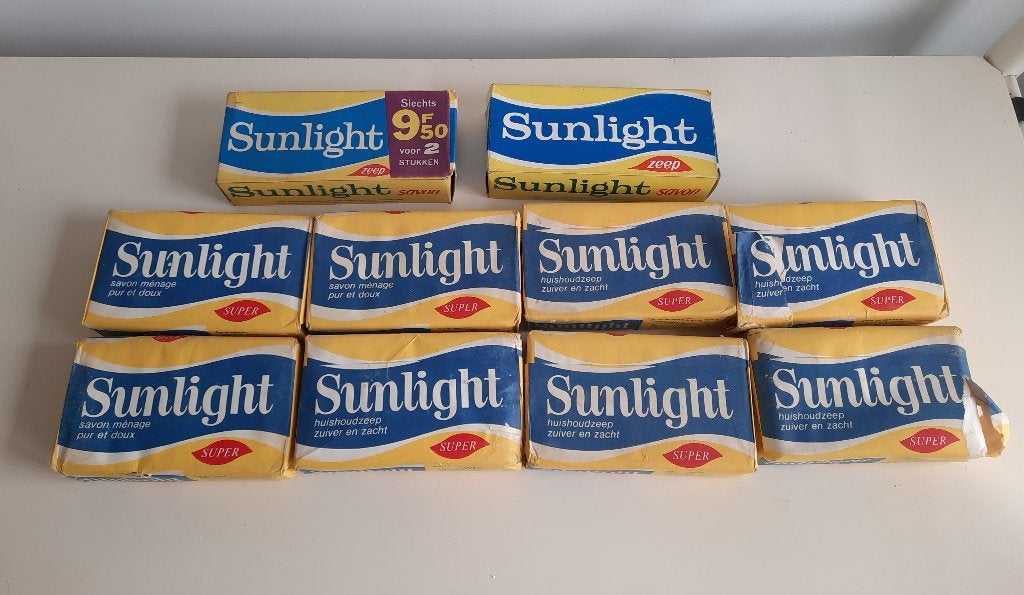 Vintage Sunlight zeep, Collections, Enlèvement