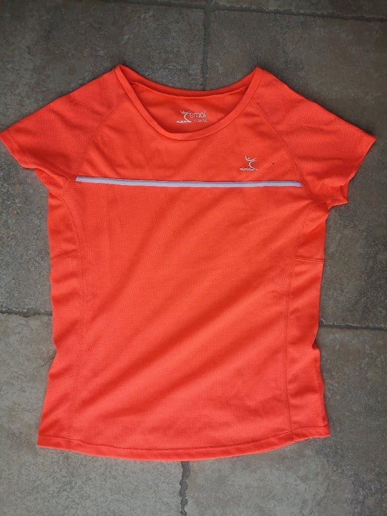 Nieuwe fluo sport t-shirt mt Large, Kleding | Dames, Maat 42/44 (L), Nieuw, Oranje, Ophalen of Verzenden