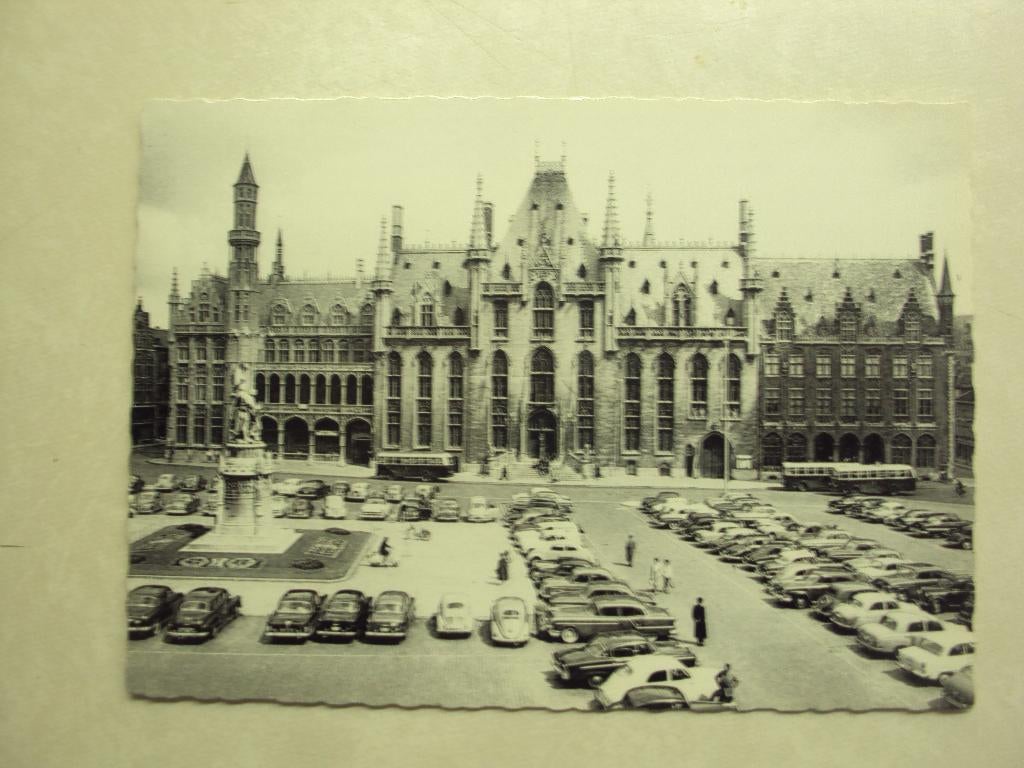 53702 - BRUGGE - PALEIS PROVINCIAAL BESTUUR - ZIE 2 FOTO'S, Verzamelen, Verzenden