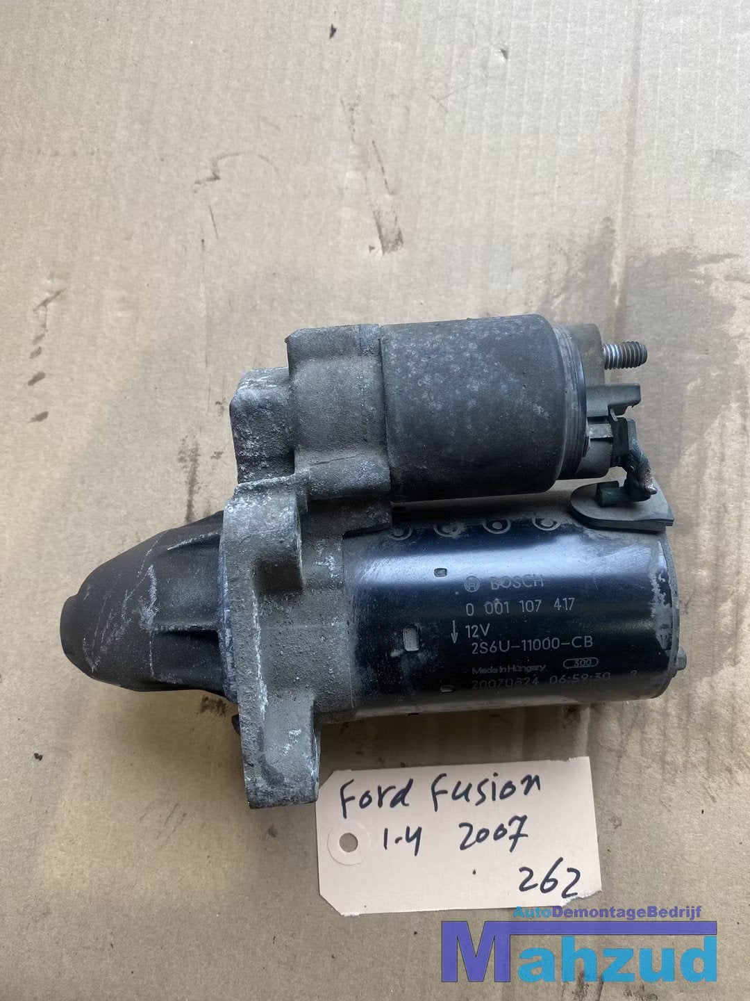 FORD FUSION 1.4 FXJA FXJB FXJC Startmotor 0001107417, Info@ford.com, Ford Motor Company, American Road 1
48126  Dearborn, Ford