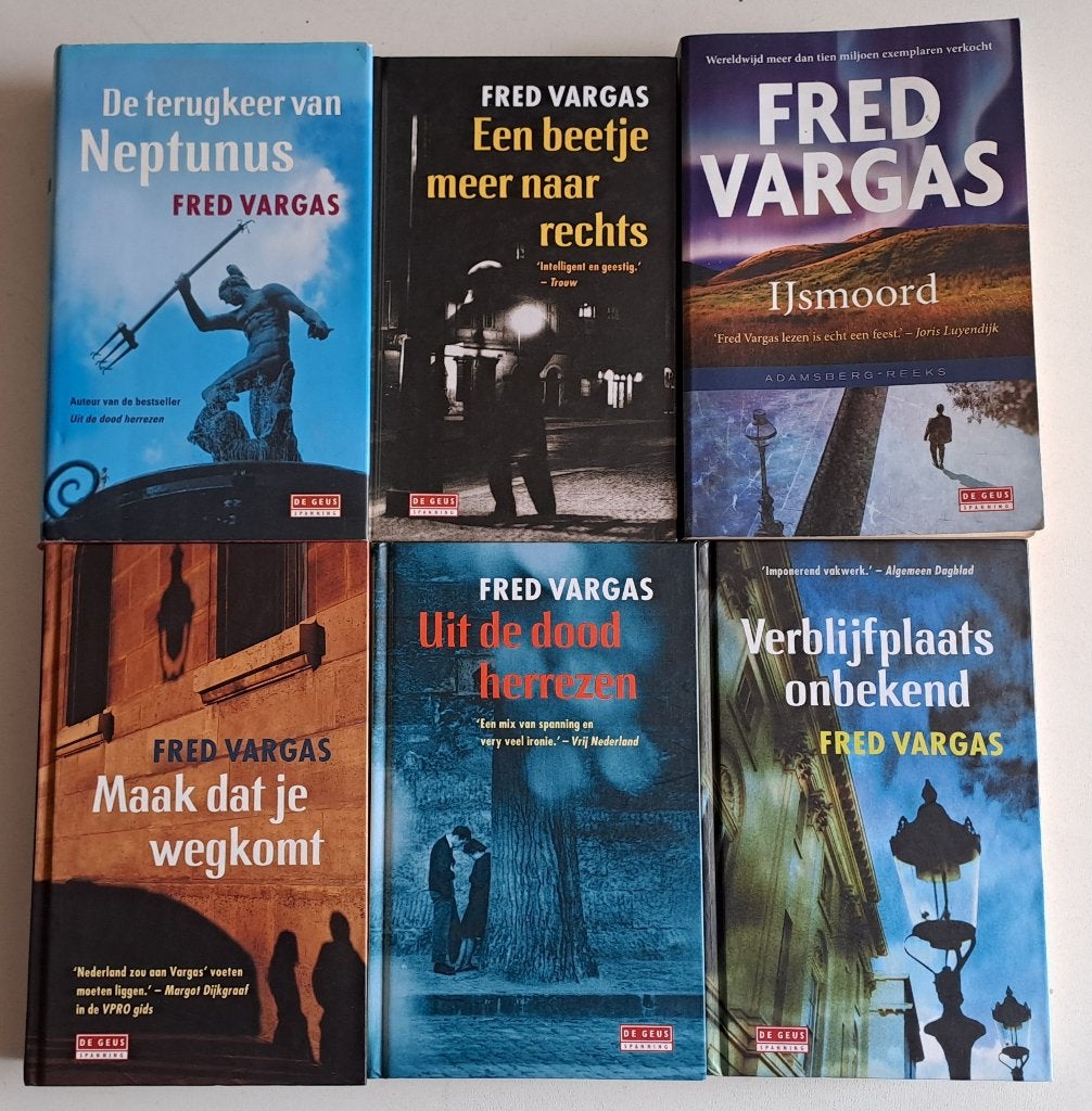 Boeken Fred Vargas, Boeken, Thrillers, Ophalen of Verzenden, Gelezen