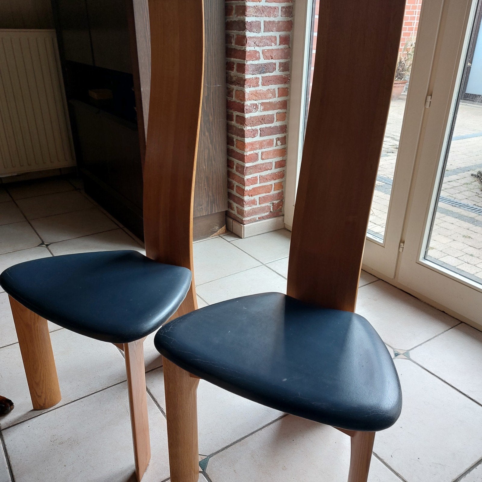 vintage design Van den Berghe Pauvers stoelen, Ophalen