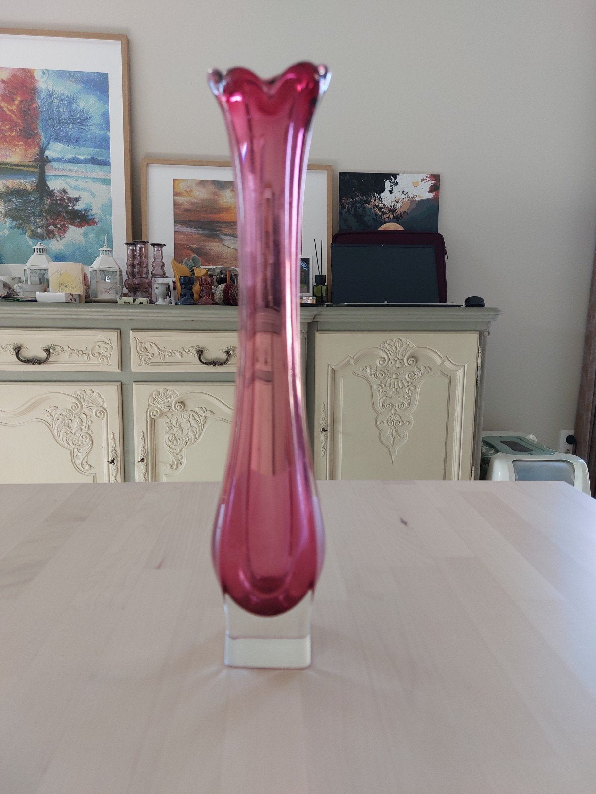 Glazen vaas, Ophalen, Glas