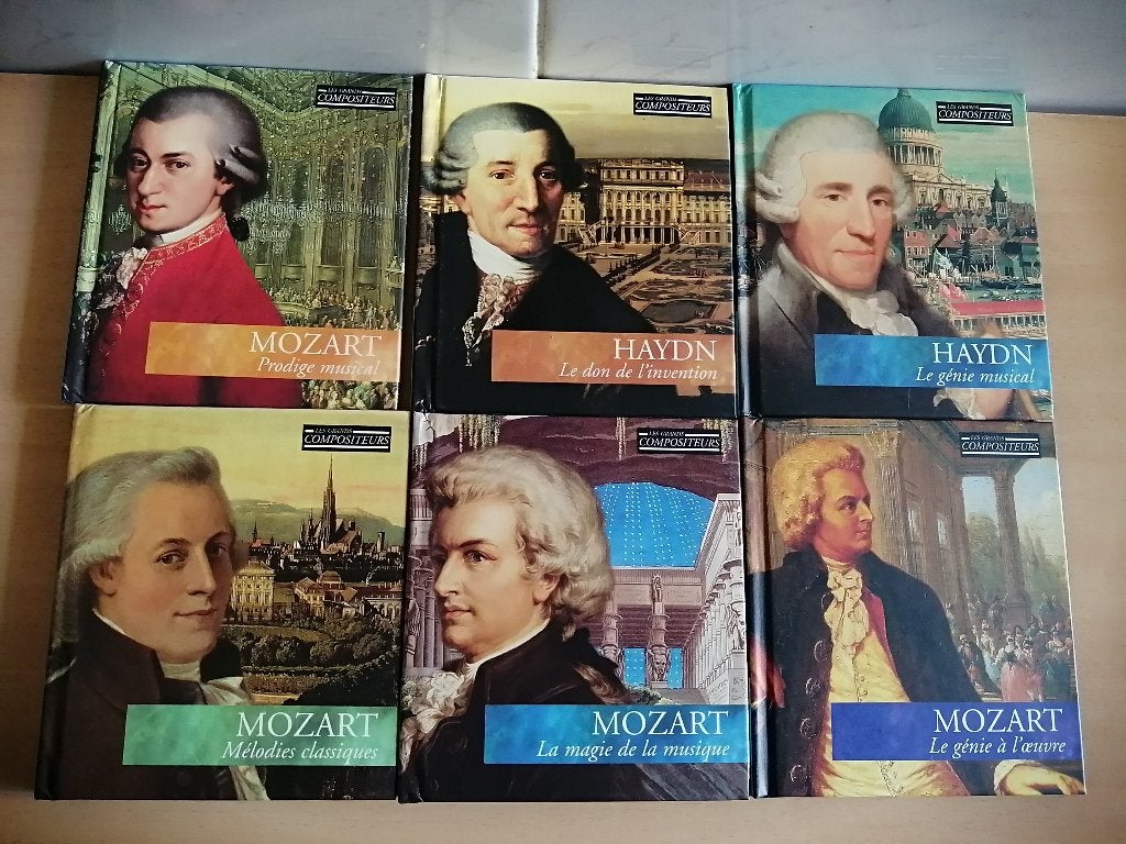 Collection Les Grands Compositeurs 6 CD Classique, Enlèvement ou Envoi, Comme neuf, Classicisme, Comprend un livret