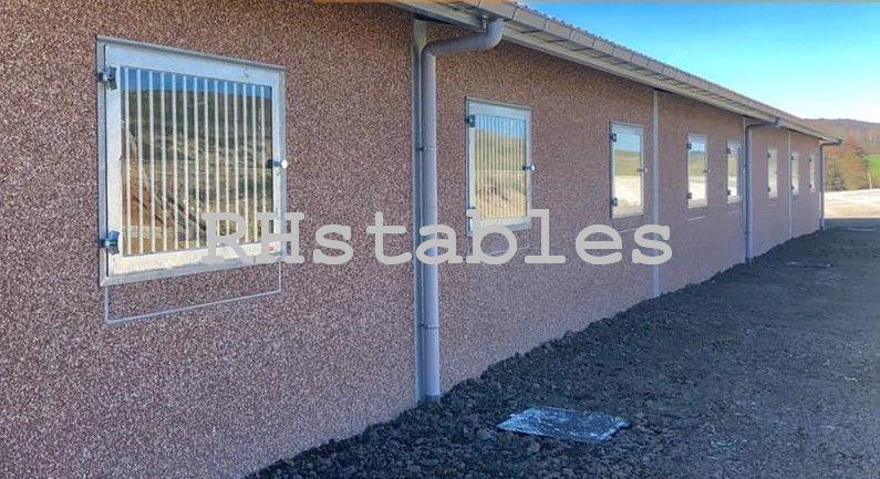 Stalraam, ramen, stalluiken, stalramen, Stalling, 4 paarden of pony's of meer