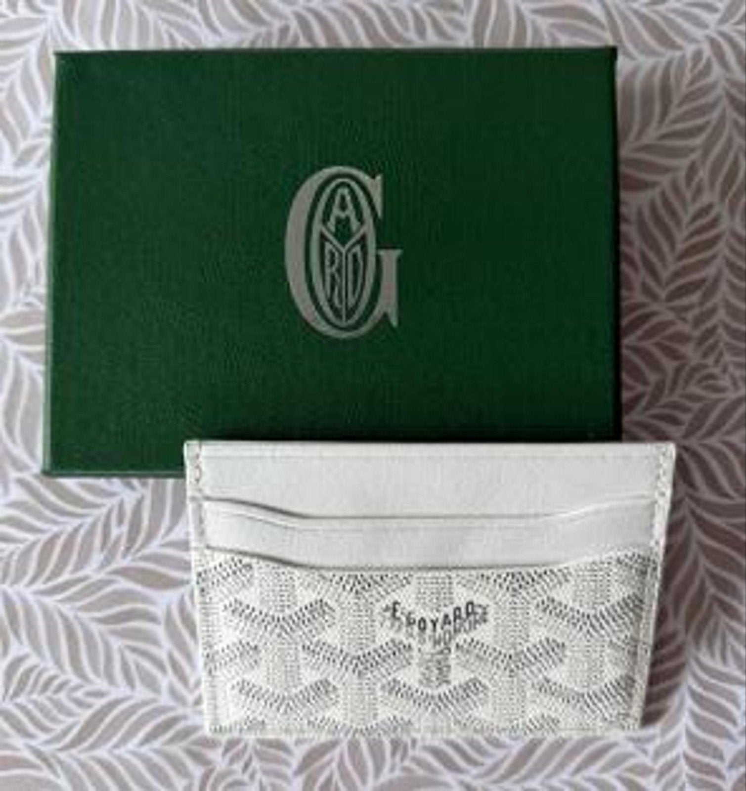 Witte Goyard-kaarthouder van hoge kwaliteit, Handtassen en Accessoires, Overige merken, Wit, Nieuw, Ophalen of Verzenden
