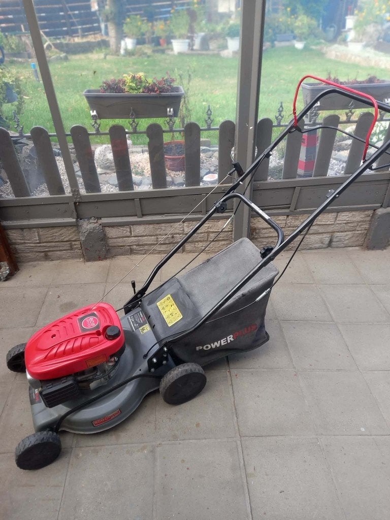 tondeuse, Jardin & Terrasse, Tondeuses à gazon, Tondeuse rotative, 40 à 49 cm, Enlèvement, Powerplus