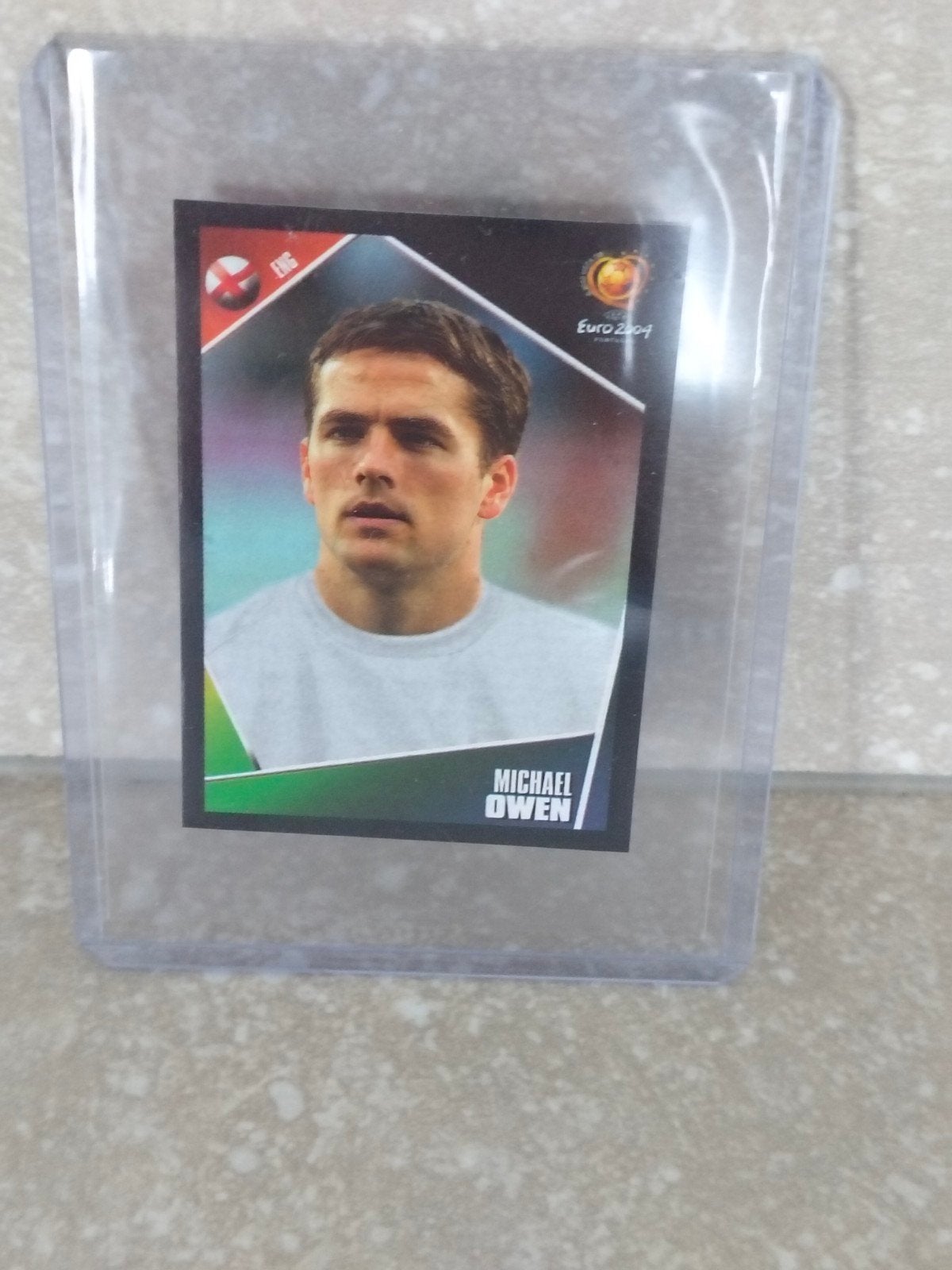 Panini sticker Euro 2004 Michael Owen Engeland, Ophalen of Verzenden, Sticker
