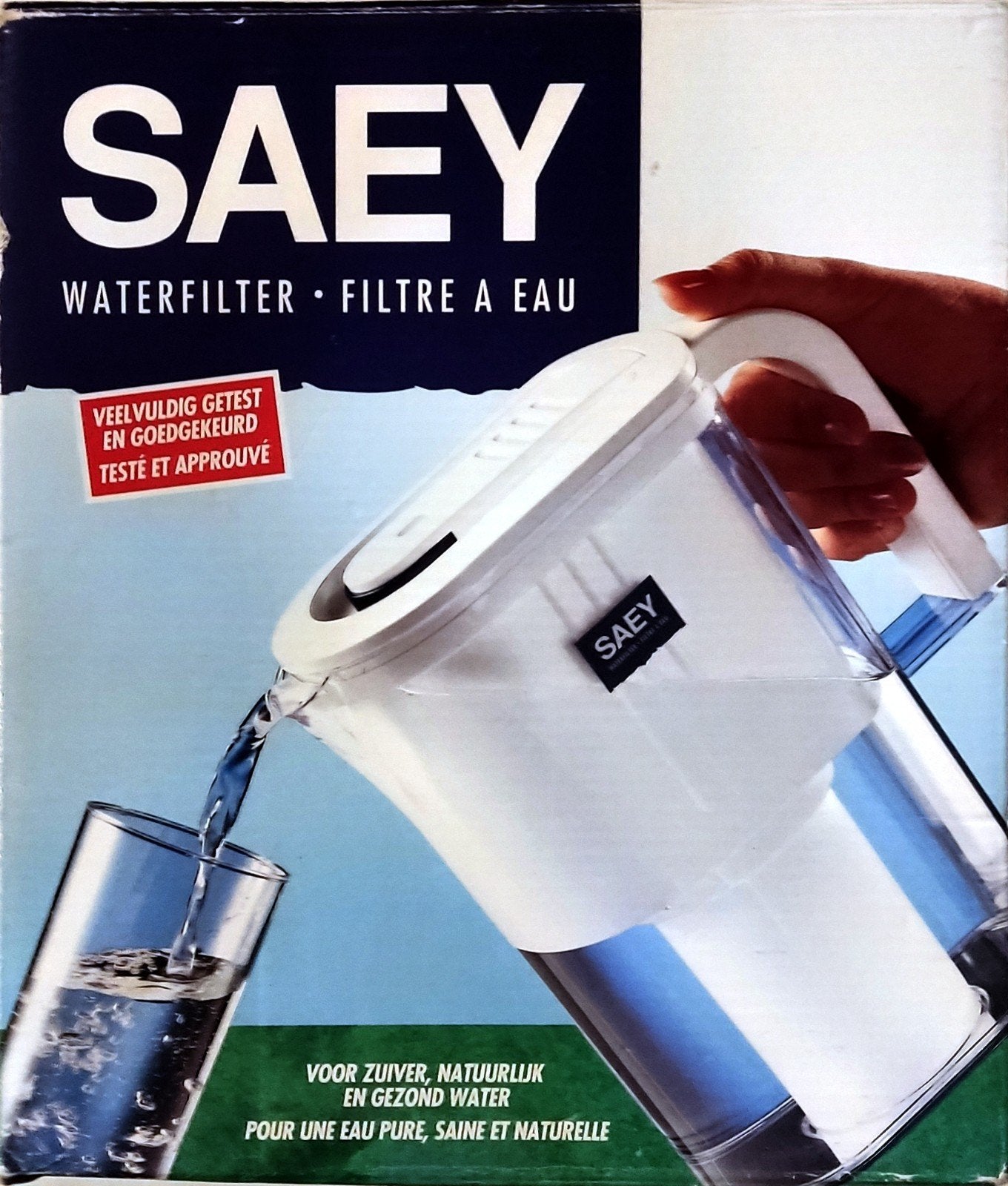 Carafe+2 filtres à eau, Enlèvement