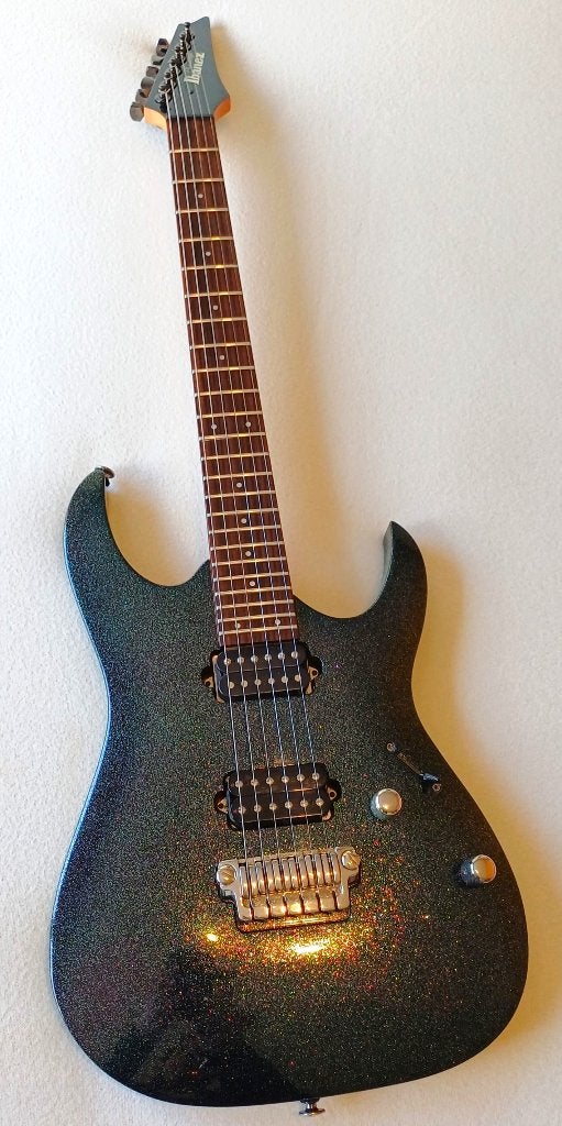 Rare Japan Ibanez Prestige RGA121H Team J-Craft, Musique & Instruments, Enlèvement, Comme neuf, Solid body, Ibanez
