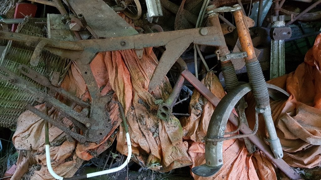 Motorframe Bromfietsframe Oldtimer Vintage Klassiek Classic, Motoren, Ophalen, Gebruikt